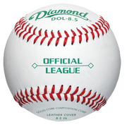 Baseballs - Intermediate & Youth - Official, 8.5" - Pack Of 12 (Model # - DOL-8.5)