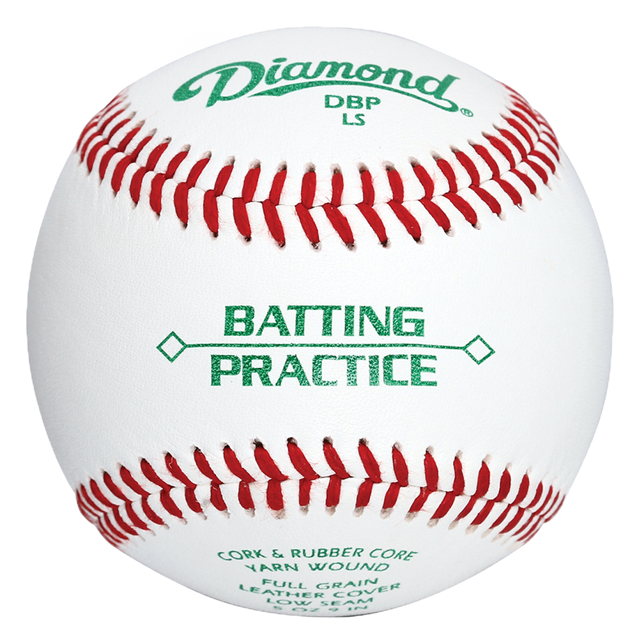 Baseballs - Batting Practice & Dricore®  - Batting Practice, Low Seam - Pack Of 12 (Model # - DBP LS)