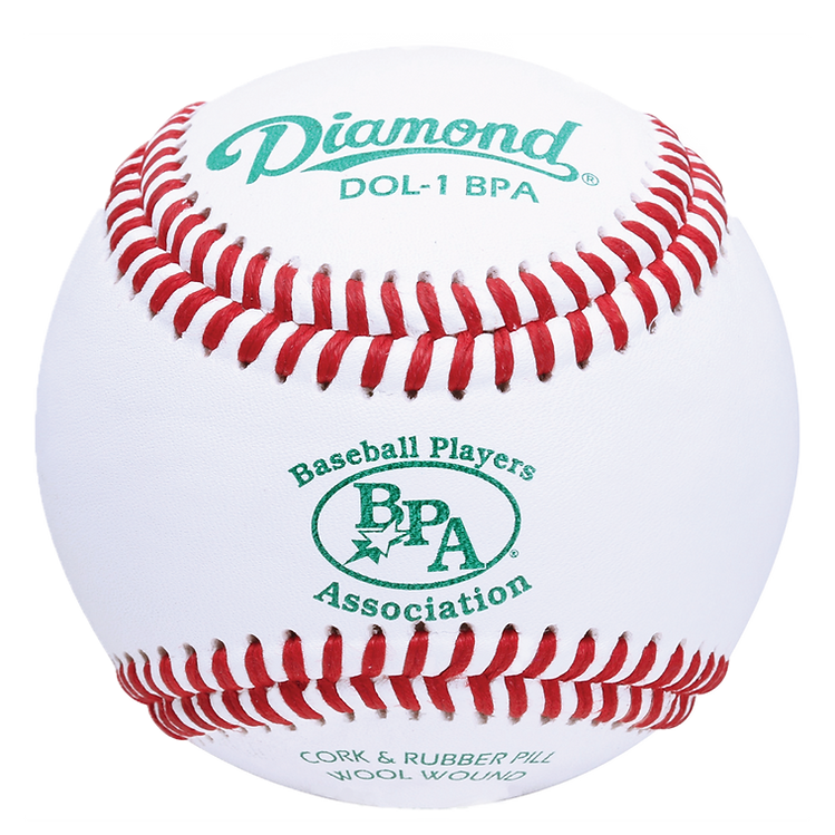 Baseballs - Baseball Players Assoc. - Pack Of 12 (Model # - DOL-1 BPA)