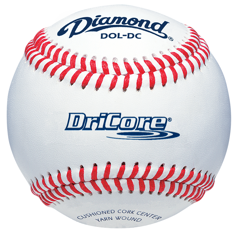 Baseballs - Batting Practice & Dricore®  - Dricore® - Pack Of 12 (Model # - DOL-DC)
