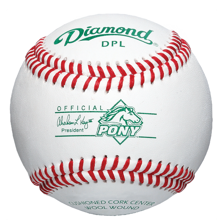 Baseballs - Pony League - Pack Of 12 (Model # - DPL)