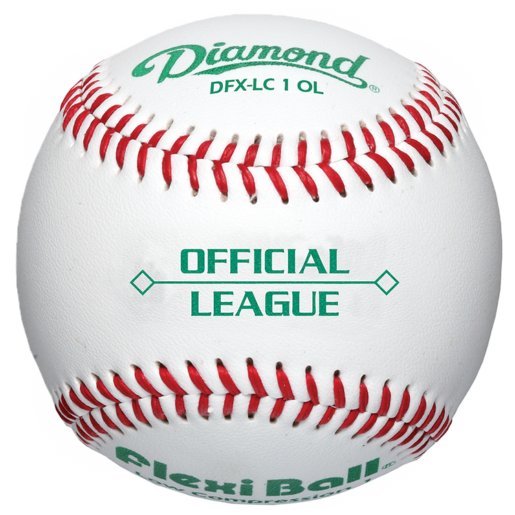 Baseballs - Flexiballs - Level 1, Official - Pack Of 12 (Model # - DFX-LC1 OL)