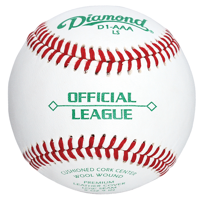 Baseballs - Pro, College & Adult - Official, Low Seam - Pack Of 12 (Model # - D1-AAA LS)