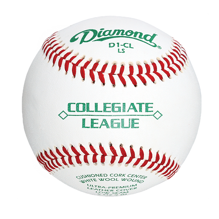 Baseballs - Pro, College & Adult - Collegiate, Low Seam - Pack Of 12 (Model # - D1-CL LS)