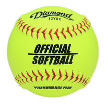 Softballs - Economy - Official, 12" Synthetic - Pack Of 12 (Model # - 12YSC)