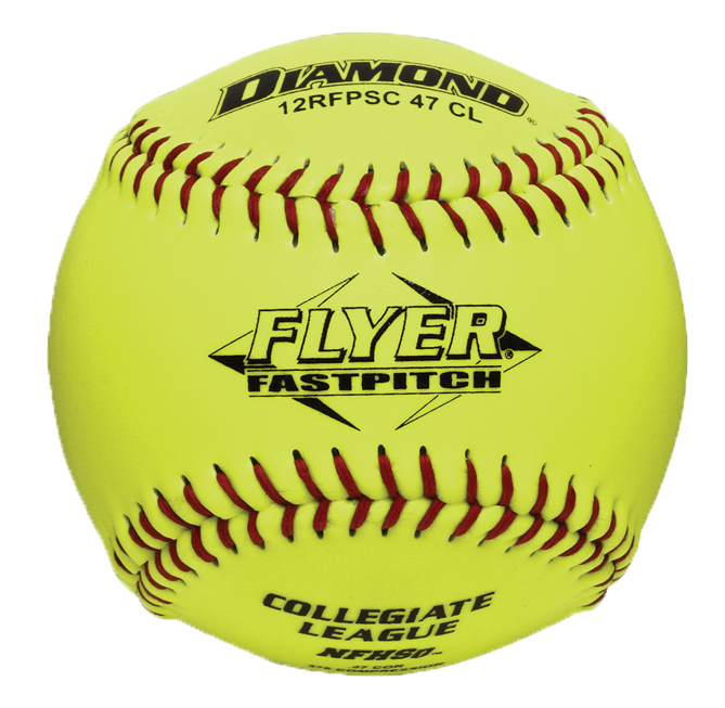 Softballs - Fastpitch - Nfhs Collegiate, 12", Synthetic - Pack Of 12 (Model # - 12RFPSC 47 CL)