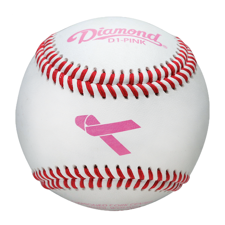 Baseballs - Special Events - Pink Theme - Pack Of 12 (Model # - D1-PINK)