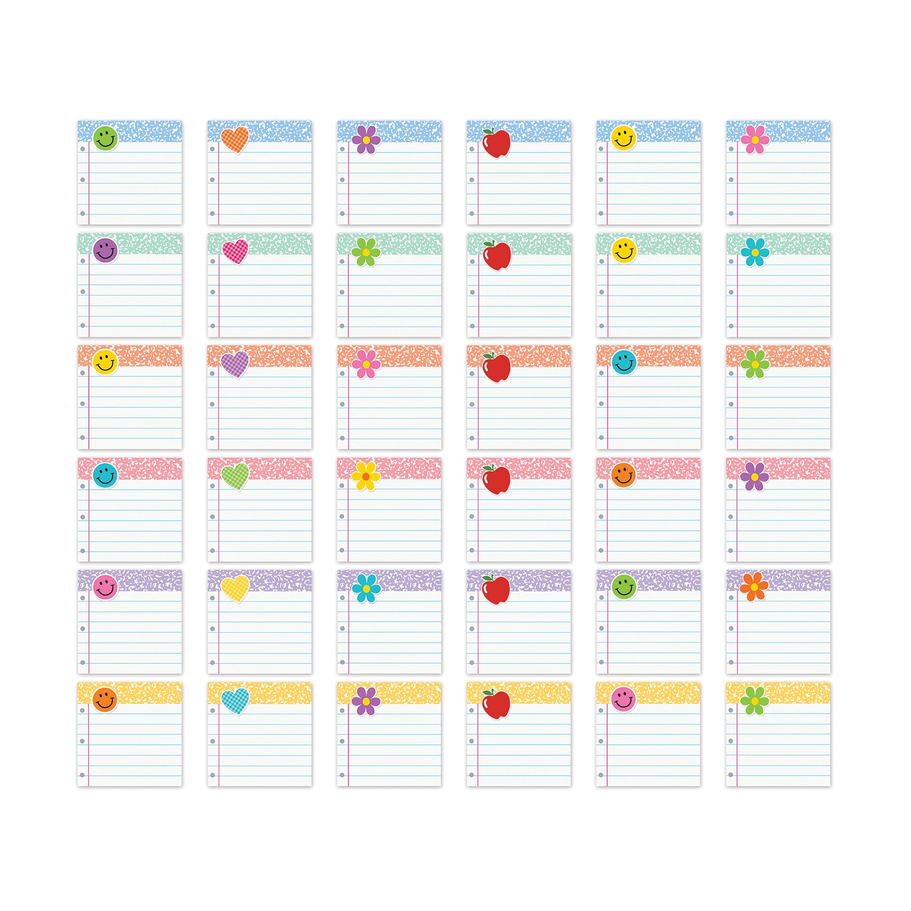 Cool for School Mini Accents, Pack of 36