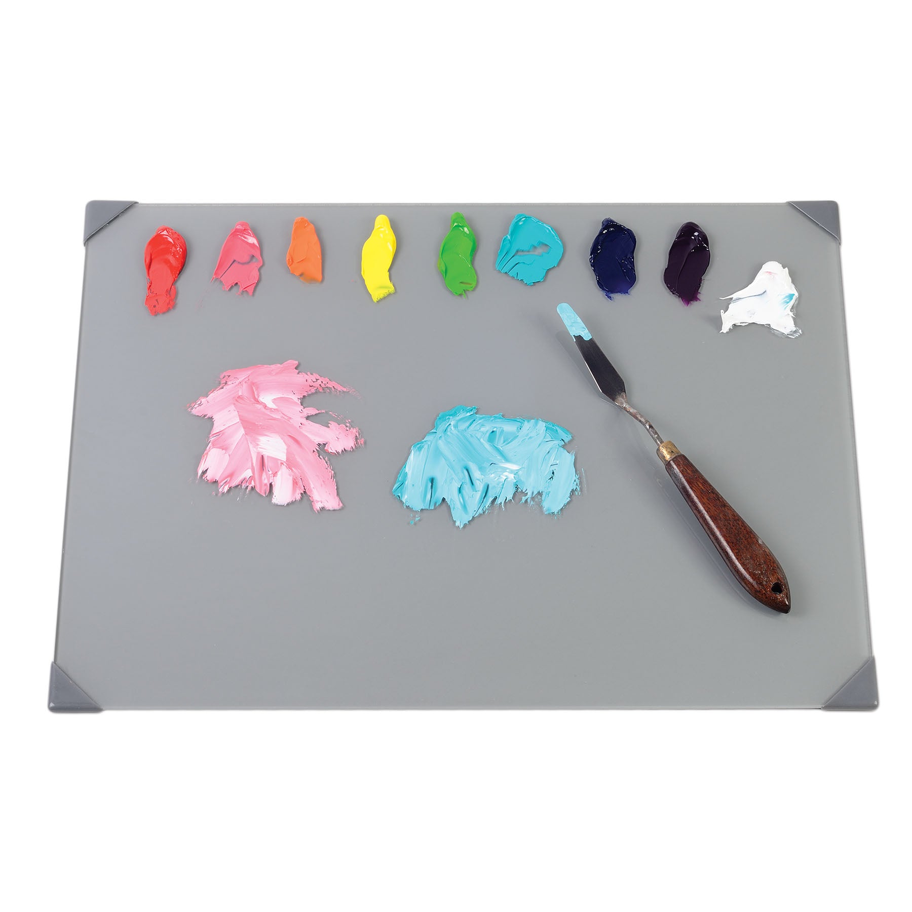 POSH table top palette Glass Grey 16x20