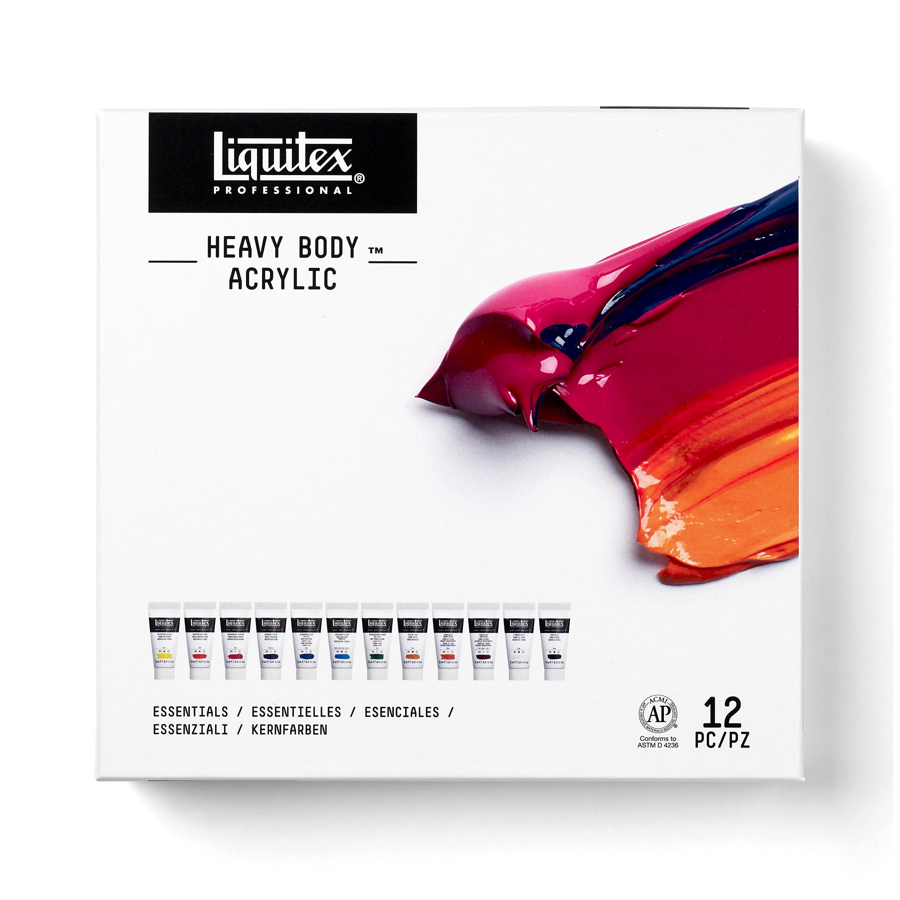 Heavy Body Color - 12 x 22ml Essentials Sets