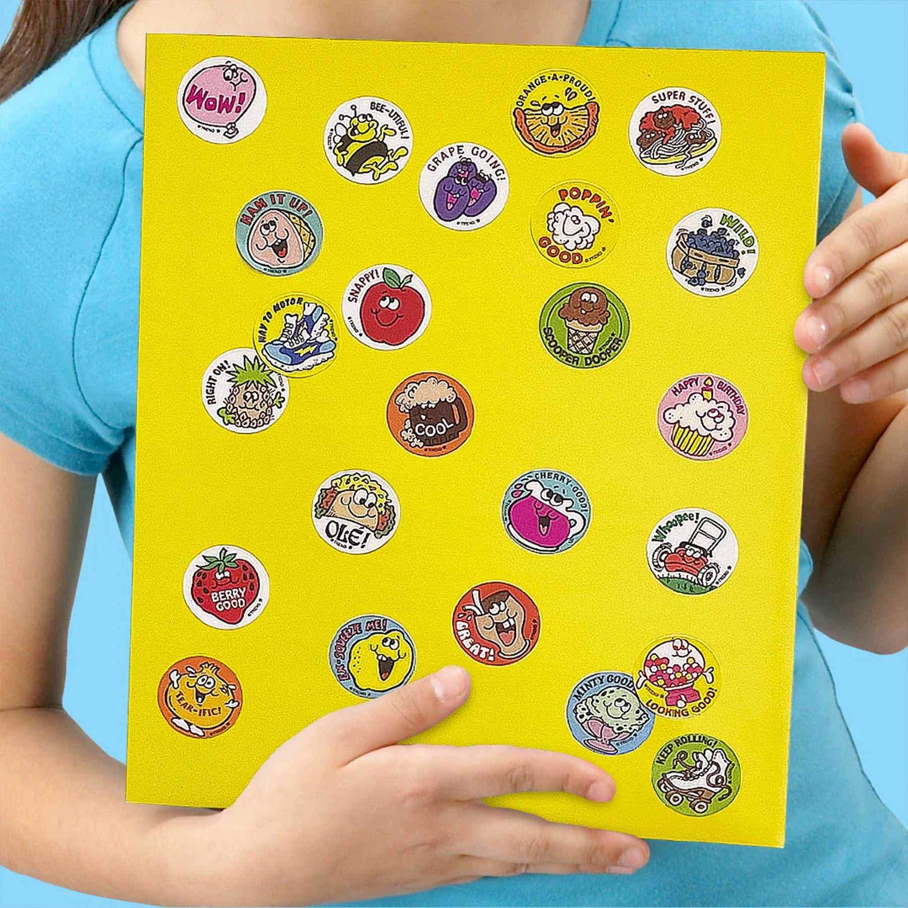 Tear-ific!/Onion Scented Stickers, Pack of 24