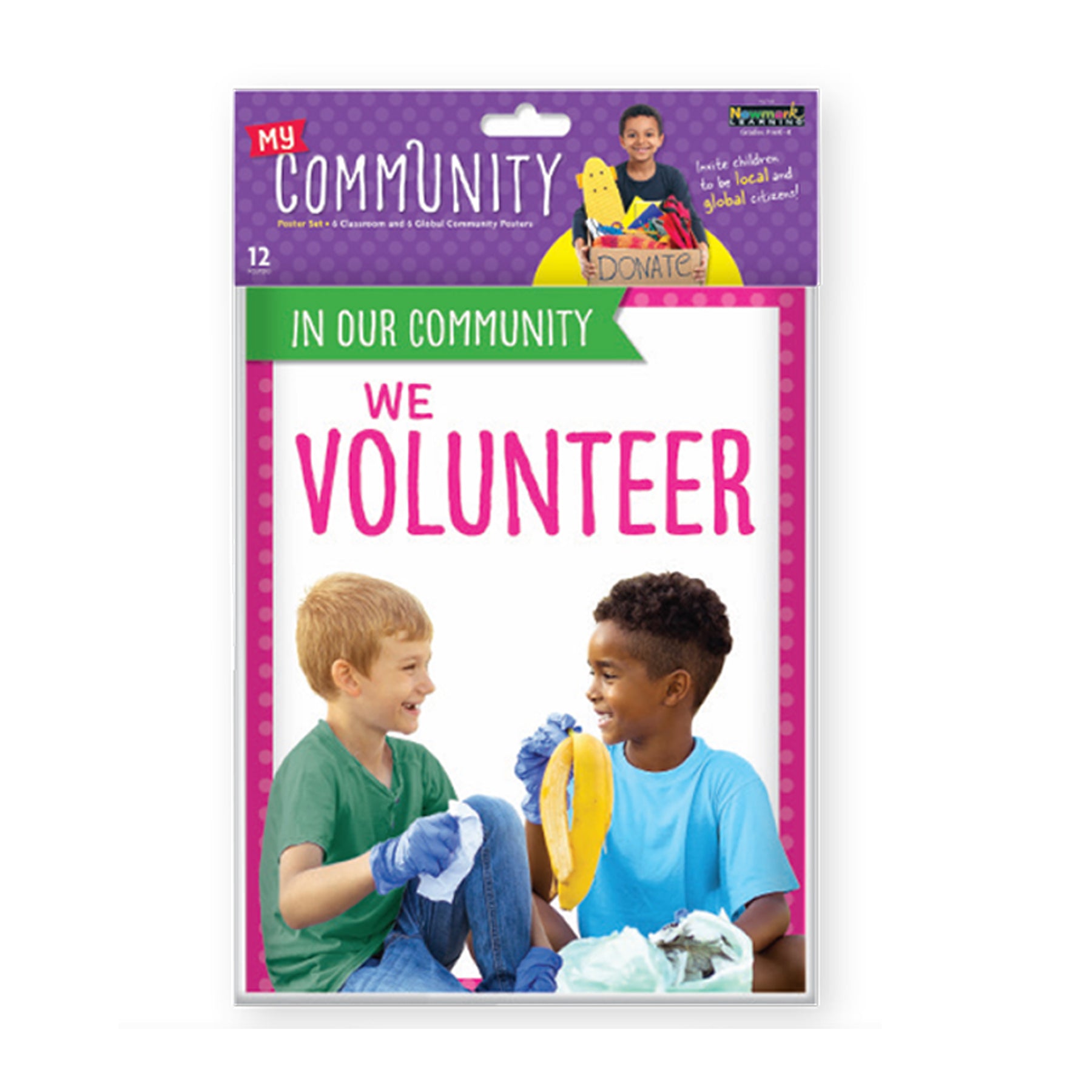 We Are a Community Classroom Poster Sets, Grades 1–2