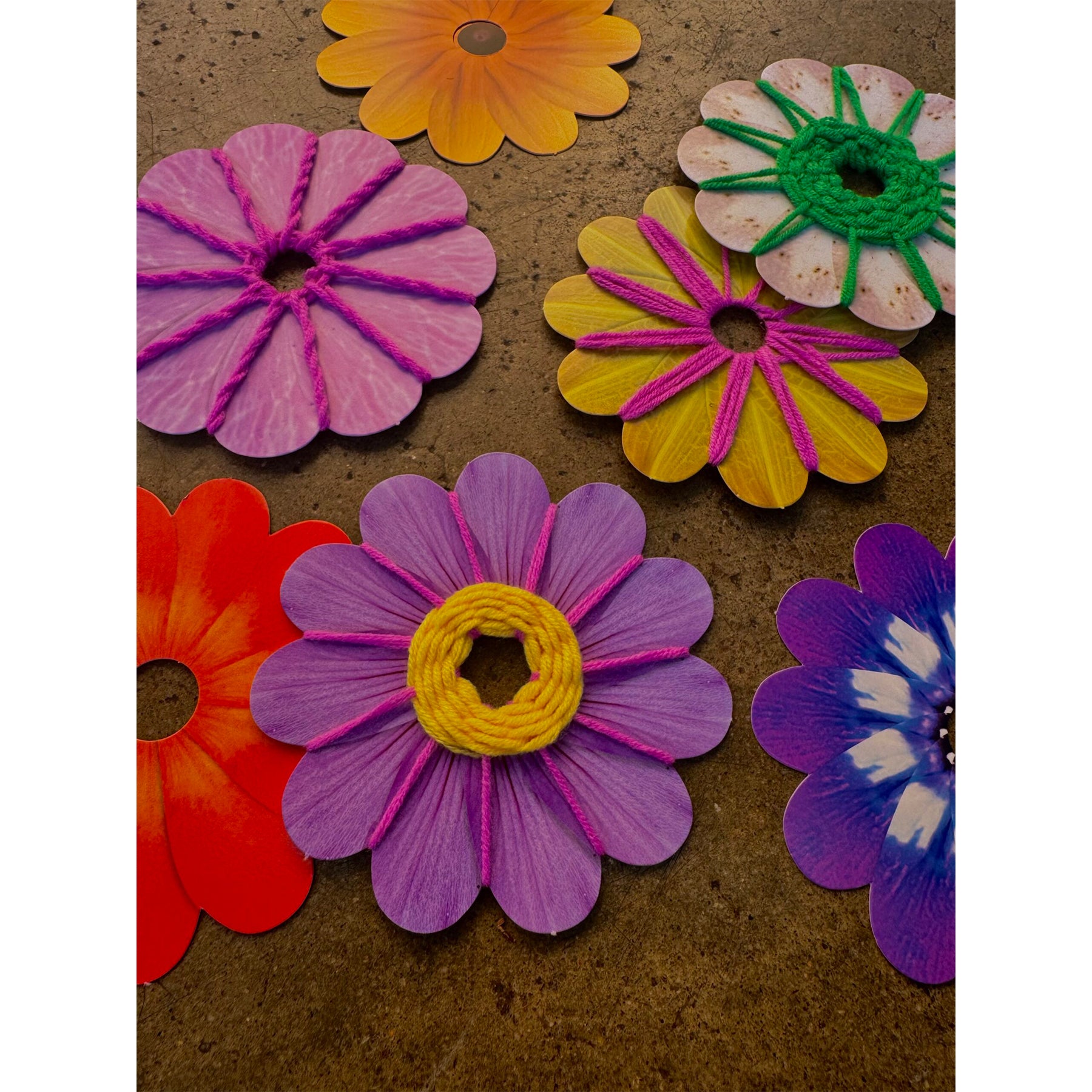 Take-Home Weaving Flowers