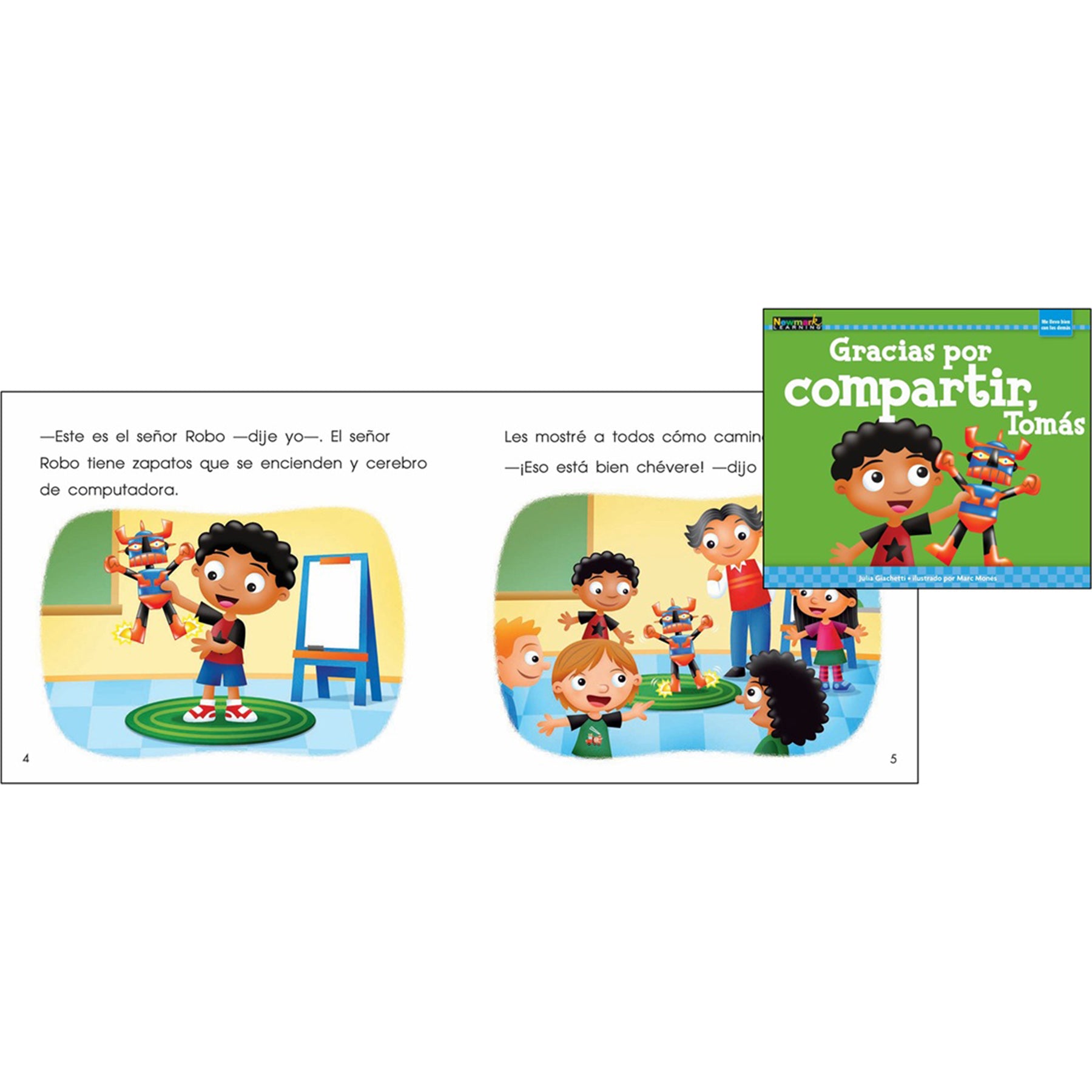 MySELF Readers: I Get Along with Others, Small Book, Spanish, Set of 6