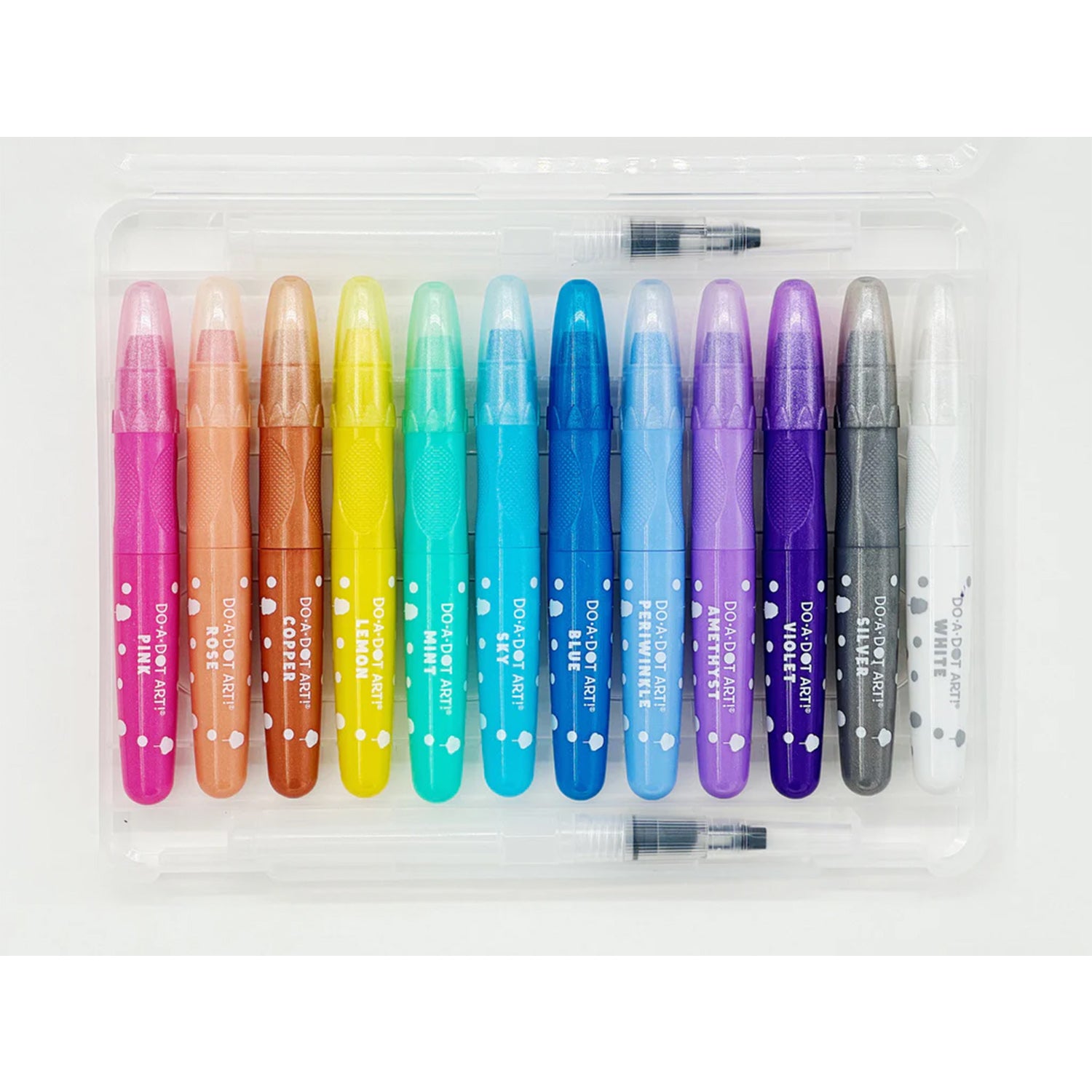 Cotton Candy Shimmer Watercolor Crayons, Pack of 12