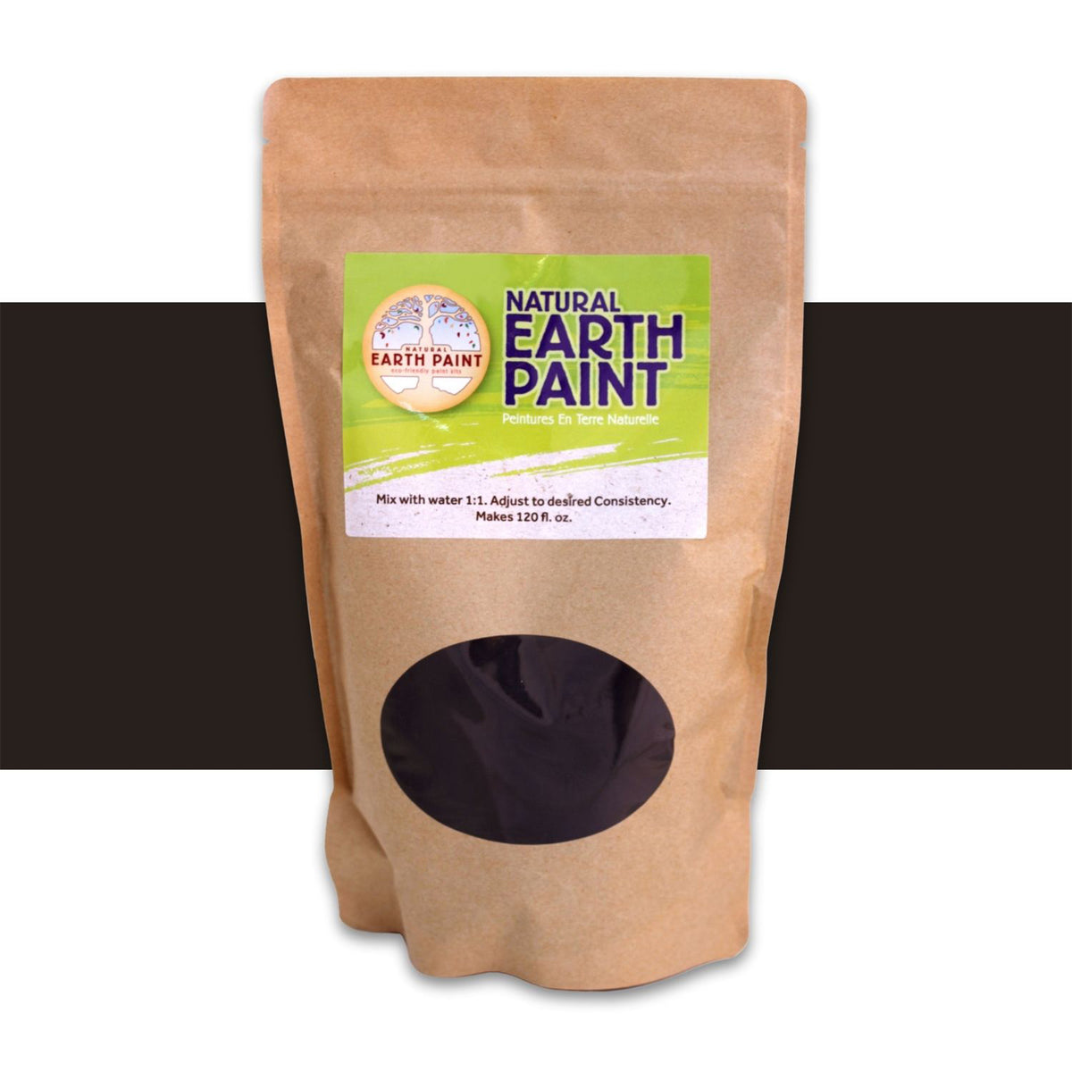 NATURAL EARTH PAINT 1QT BLACK