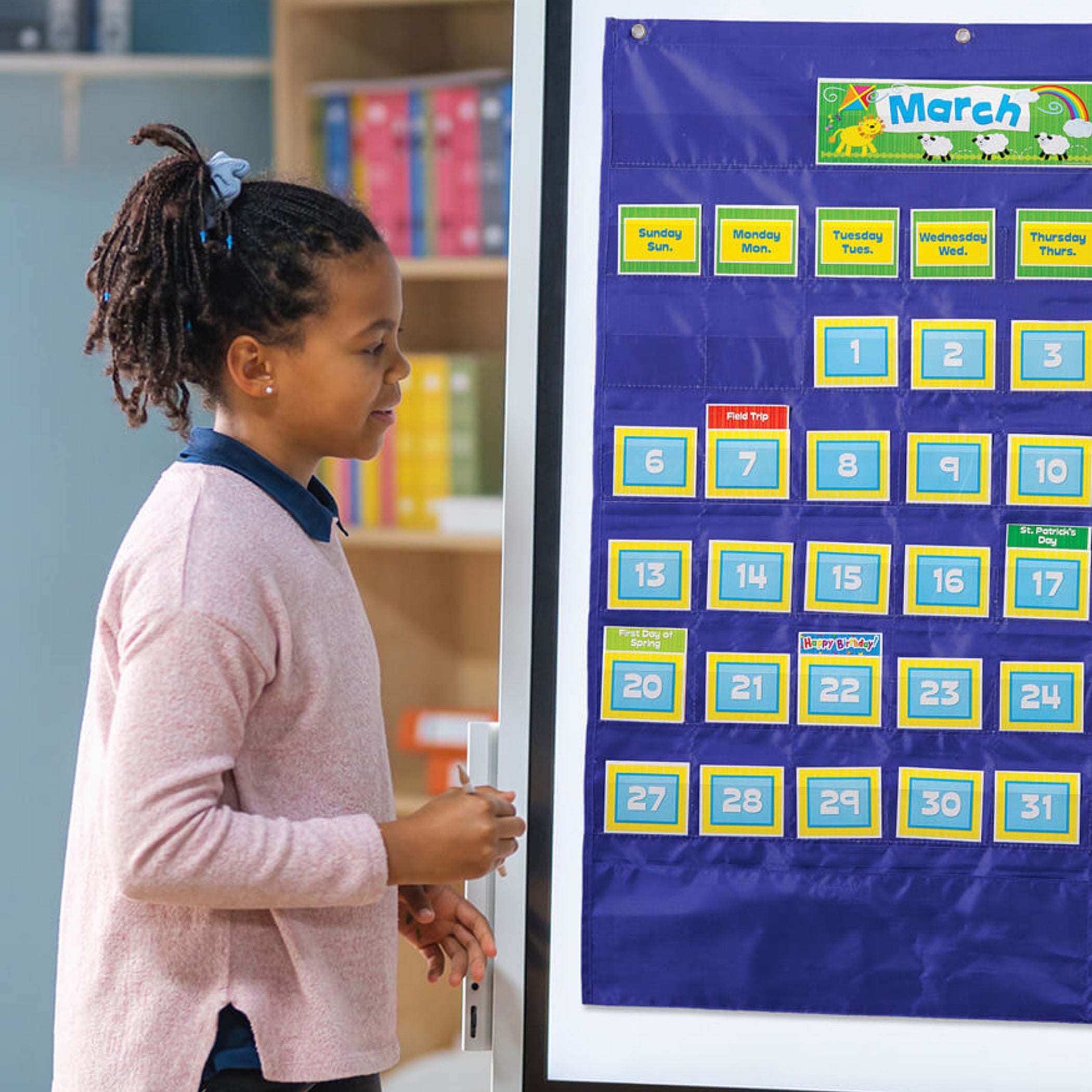 Deluxe Calendar Pocket Chart