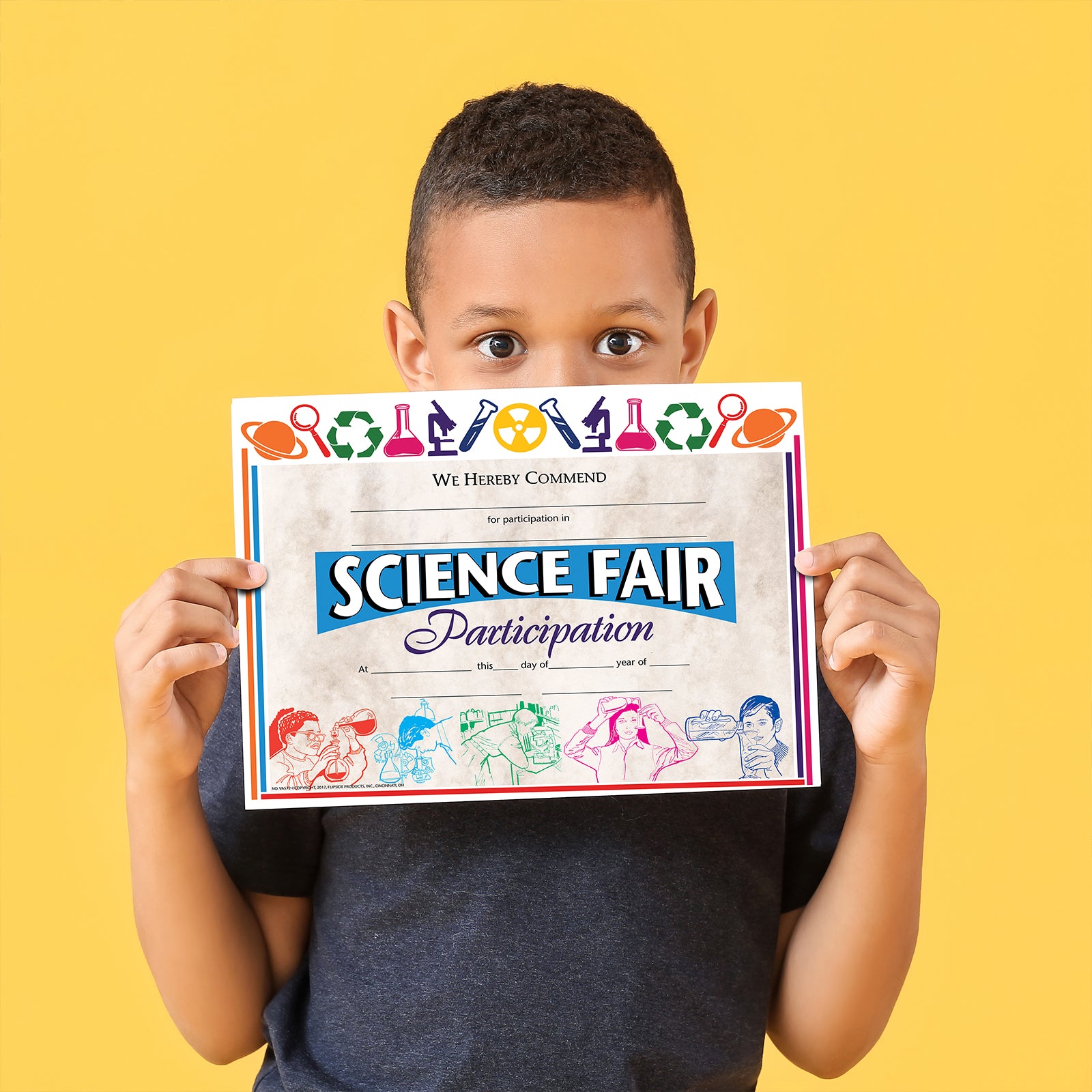 Science Fair Participation Award, 8.5" x 11", Pack of 30
