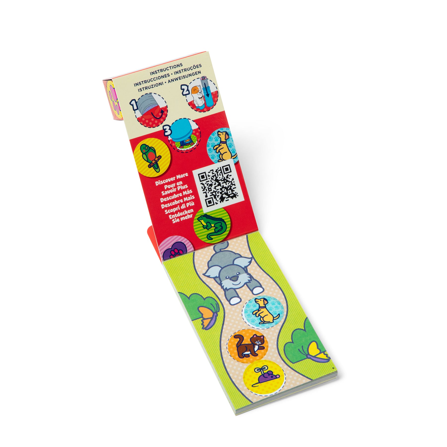 Sticker WOW! Mini Activity Pad with Refill Stickers - Pets
