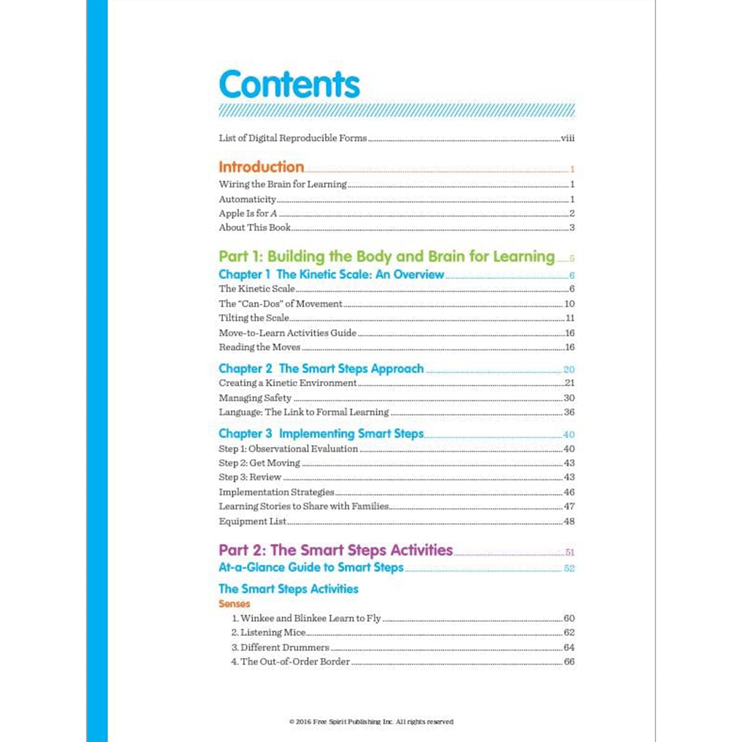 Move, Play, and Learn with Smart Steps: Sequenced Activities to Build the Body and the Brain (Birth to Age 7)