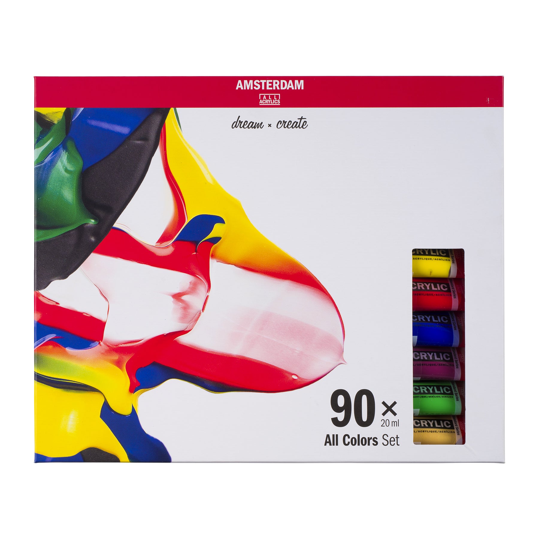Standard Acrylic General Set, 90 x 20mL