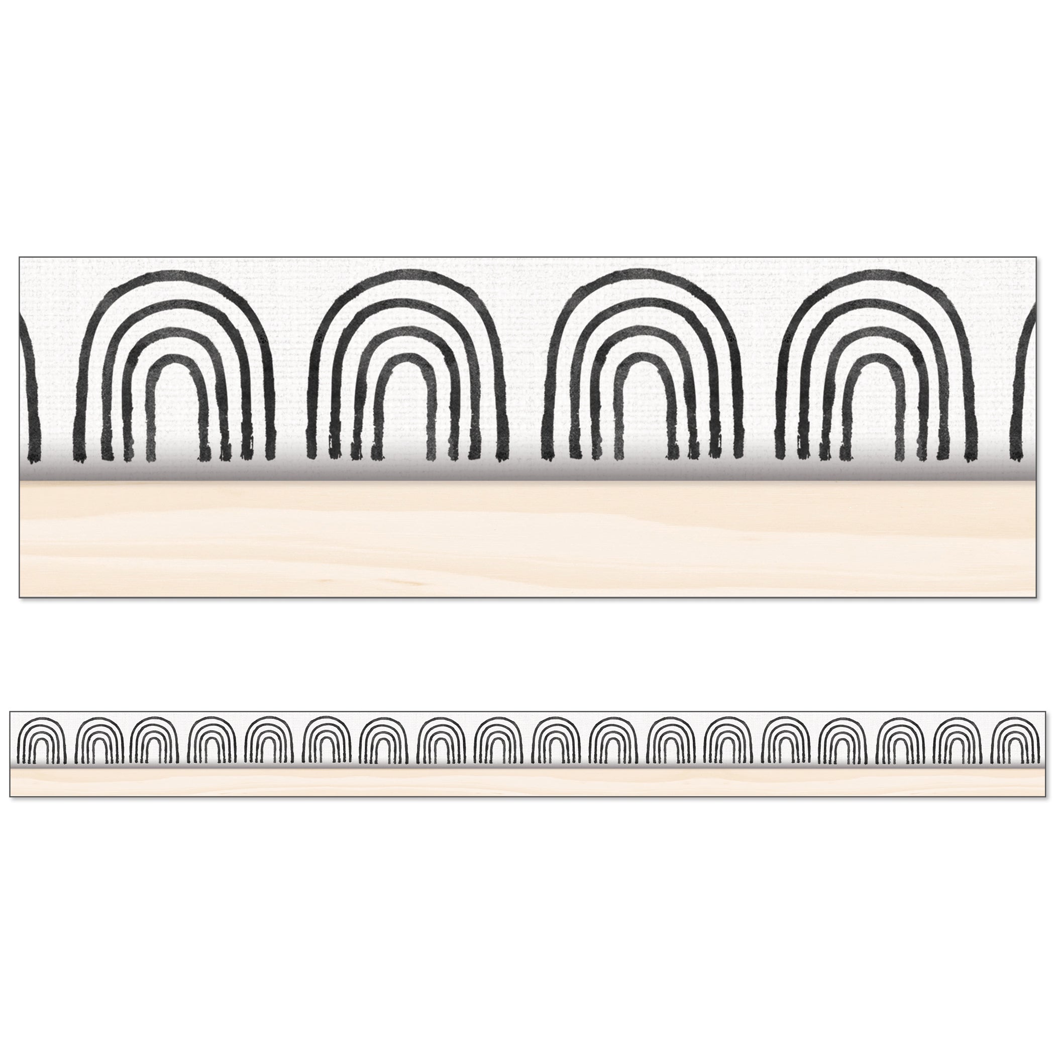 Creatively Inspired Rainbows Straight Borders, 36 Feet