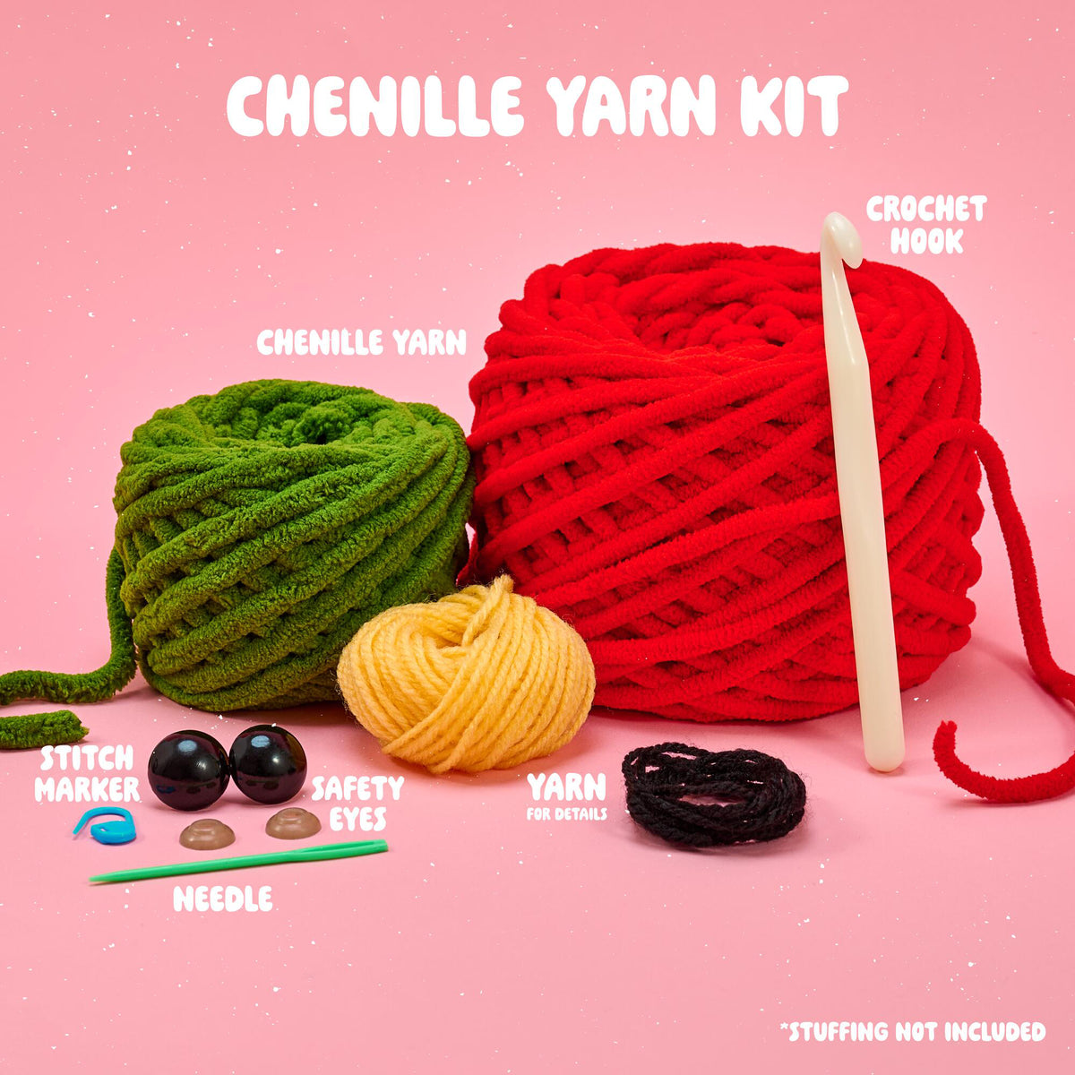 SOPHIE THE STRAWBERRY  CROCHET KIT