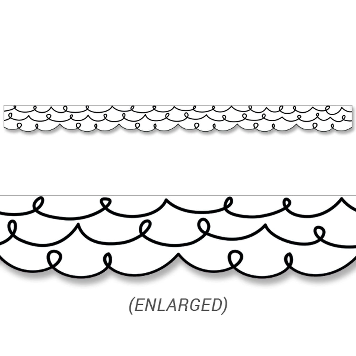 Loop-de-Loop Border, 35 Feet
