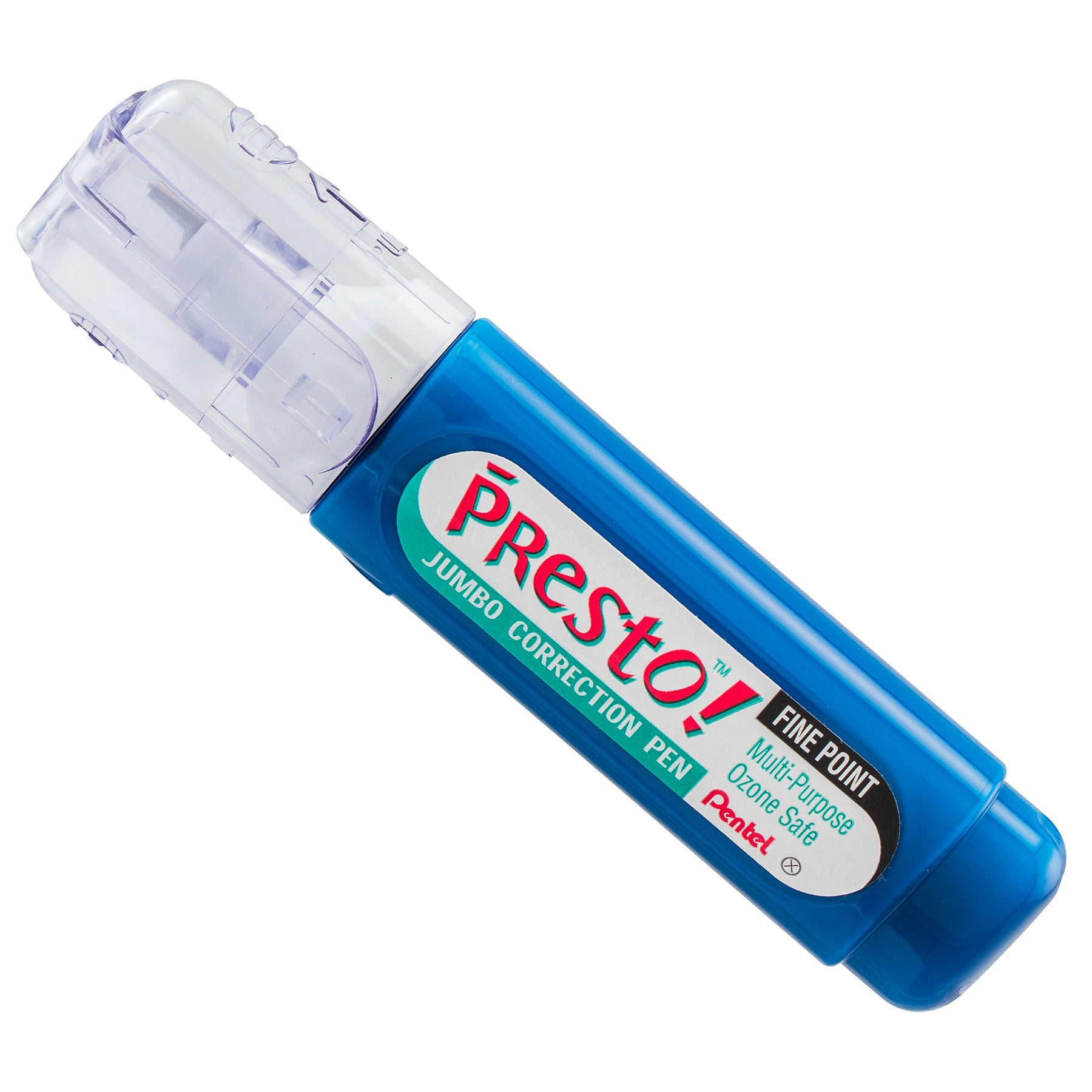Presto! Jumbo Correction Pen, Fine Point Metal Tip 12 ml/0.4 fl. oz.