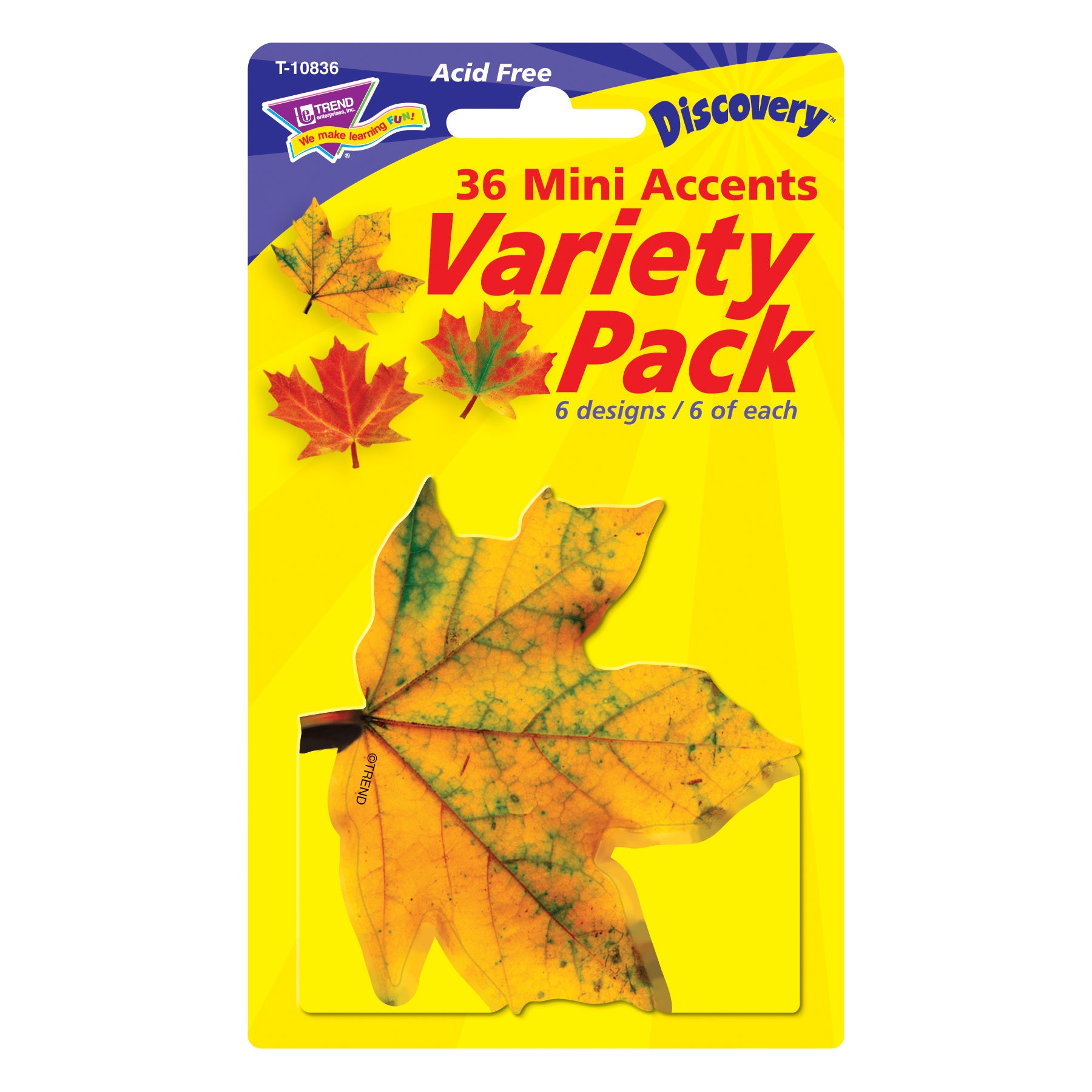 Maple Leaves Mini Accents Variety Pack, 36 ct