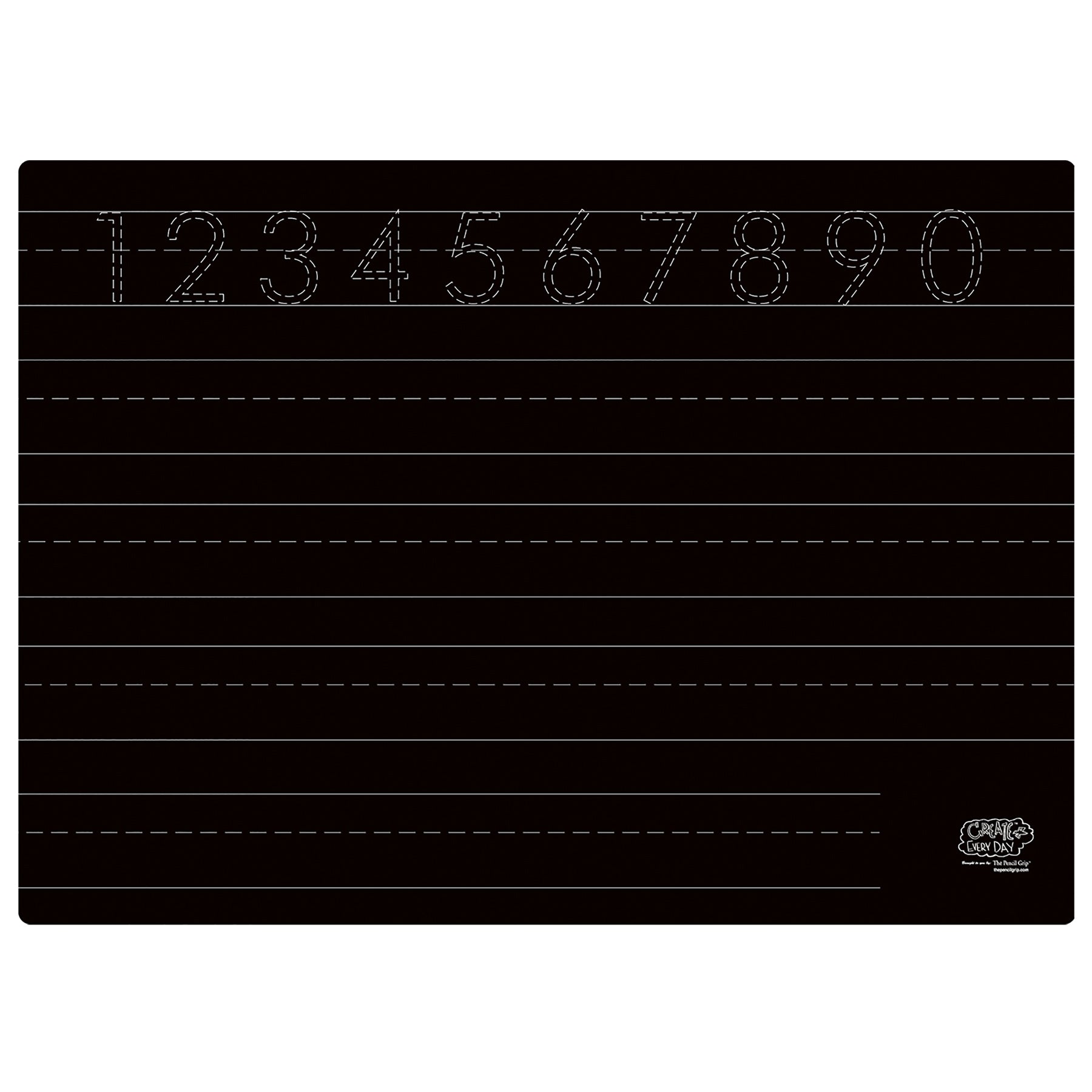 Activity Playmat - Numbers & Shapes (2-Sided), Pack of 6