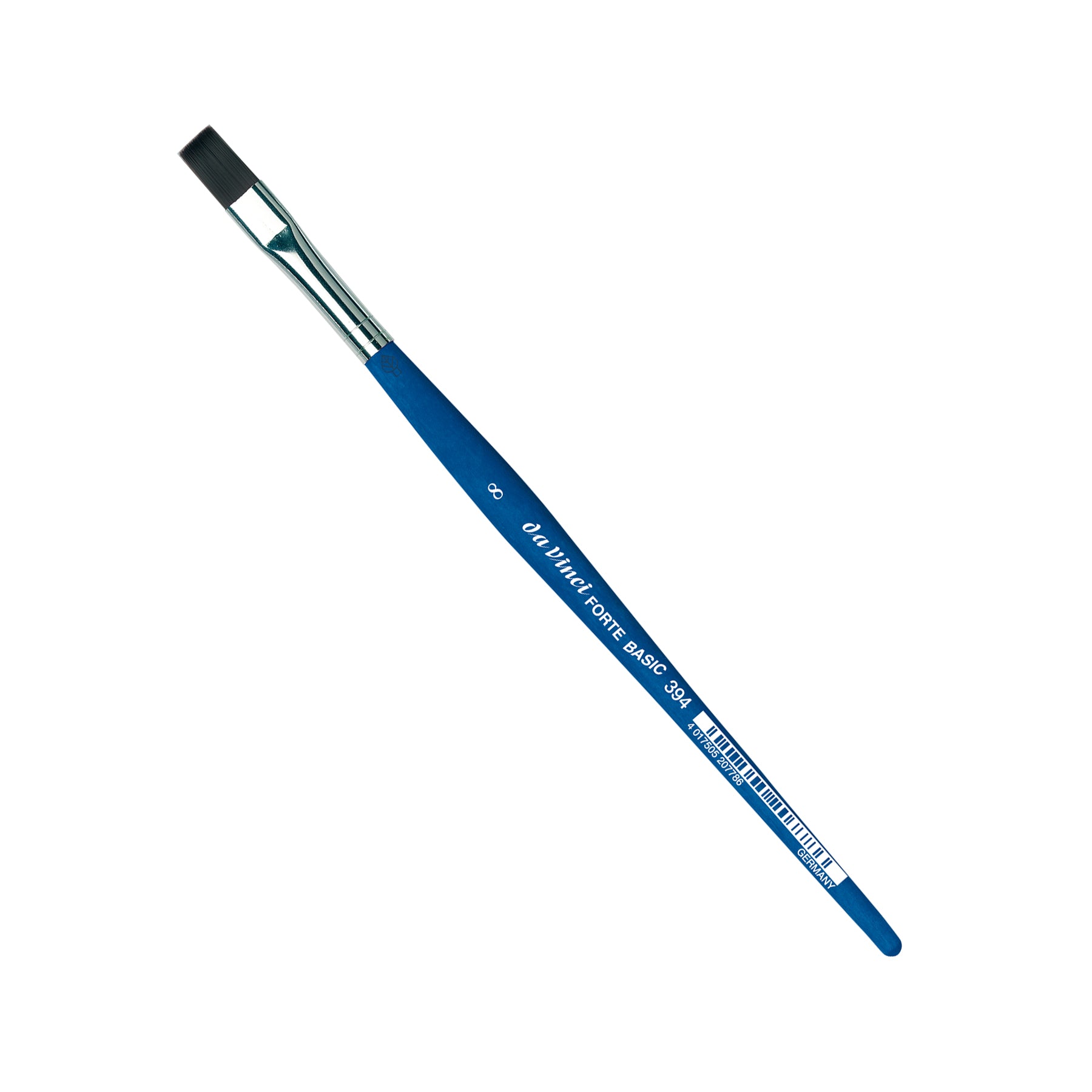 FORTE BASIC Student Brush, Synthetic, Acrylic, Flat, Series 394, Size 8