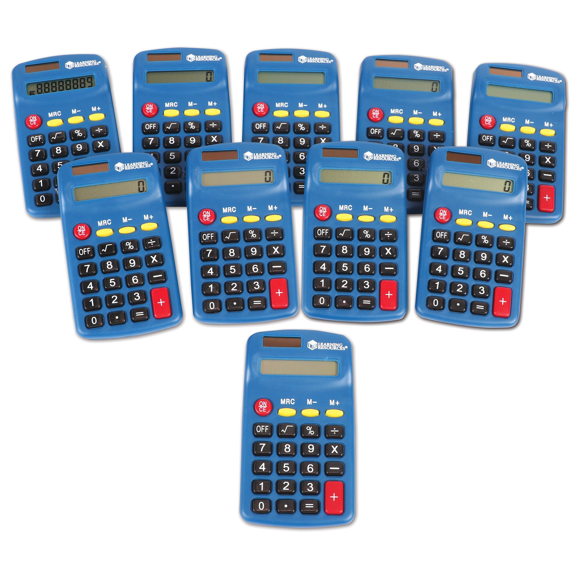 Primary Calculator, Set of 10