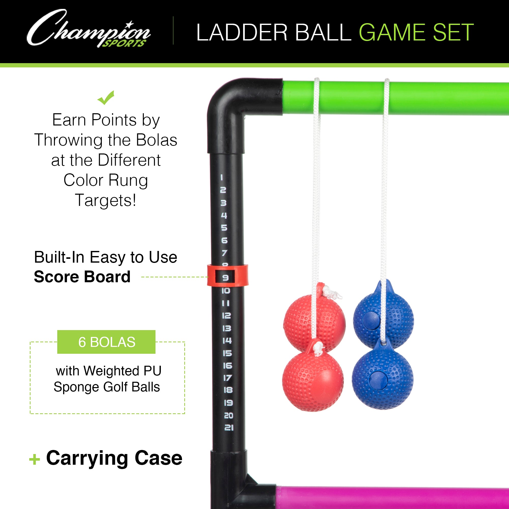 Ladder Ball Game Set