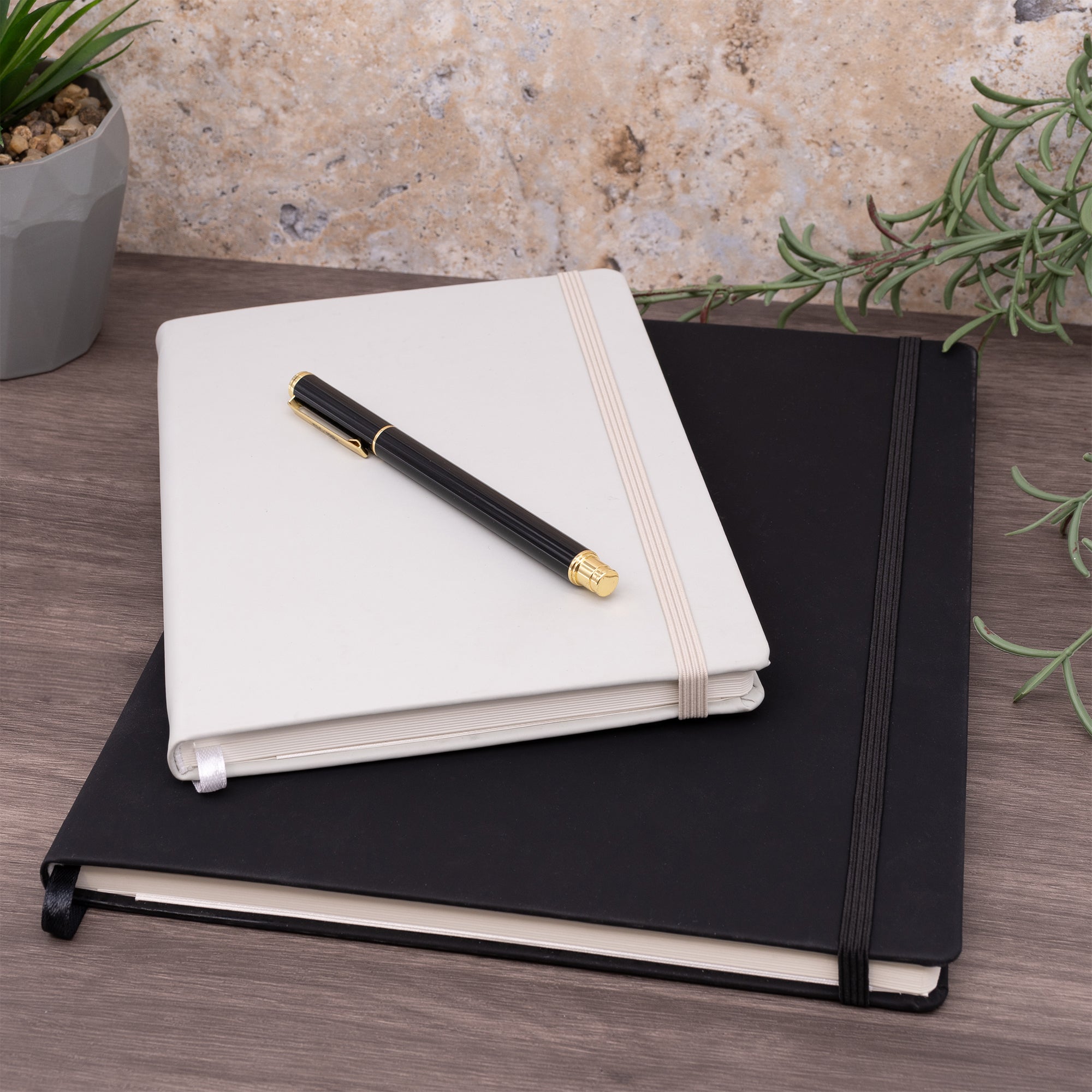 Pukka Soft Cover Lettersize College Ruled - Black