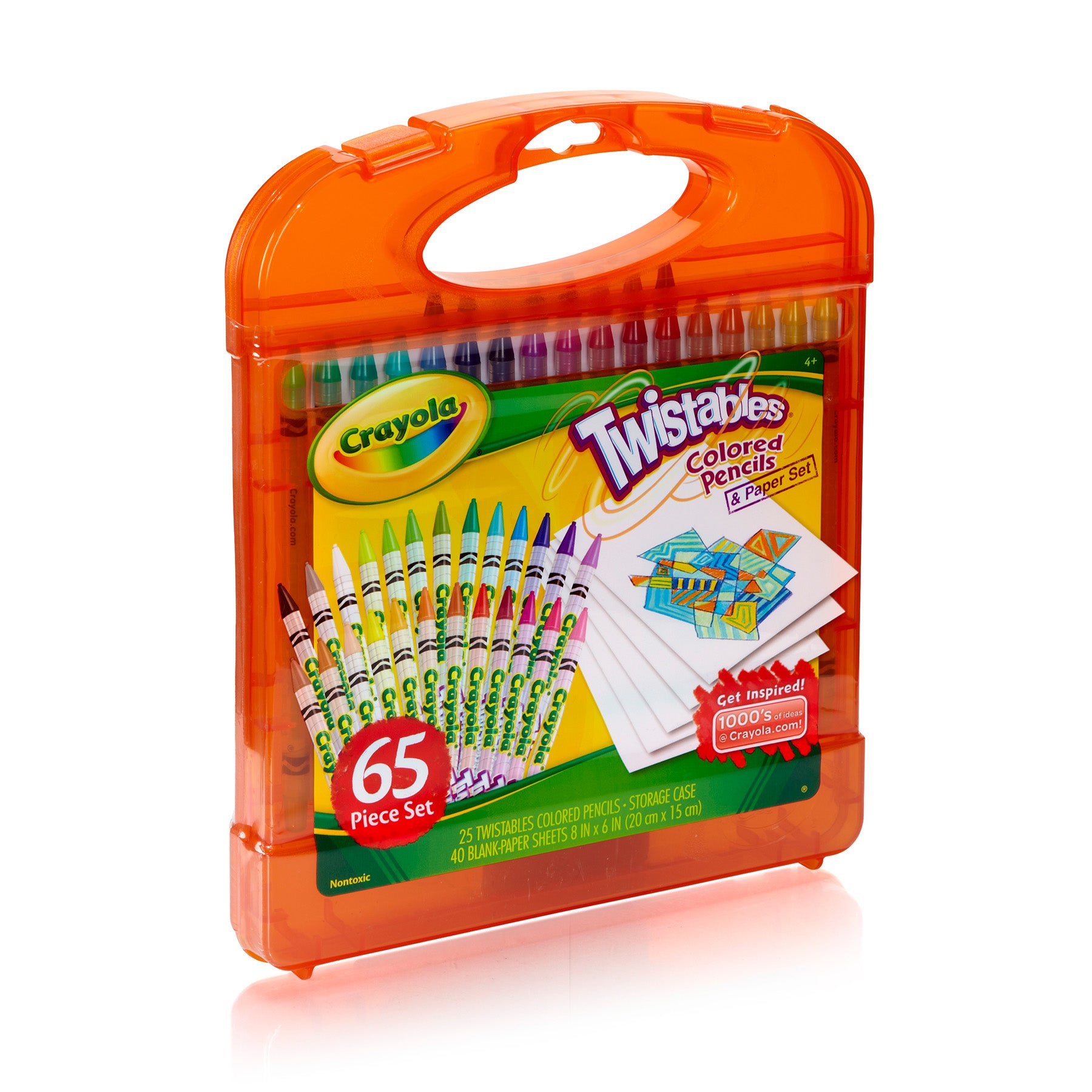 Twistables® Colored Pencils & Paper Set, 65 Pieces