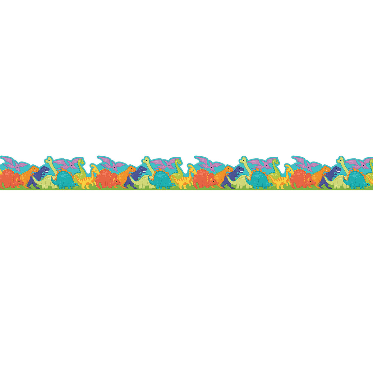 (2 PK) DECO TRM XTRA WD DINO PARADE