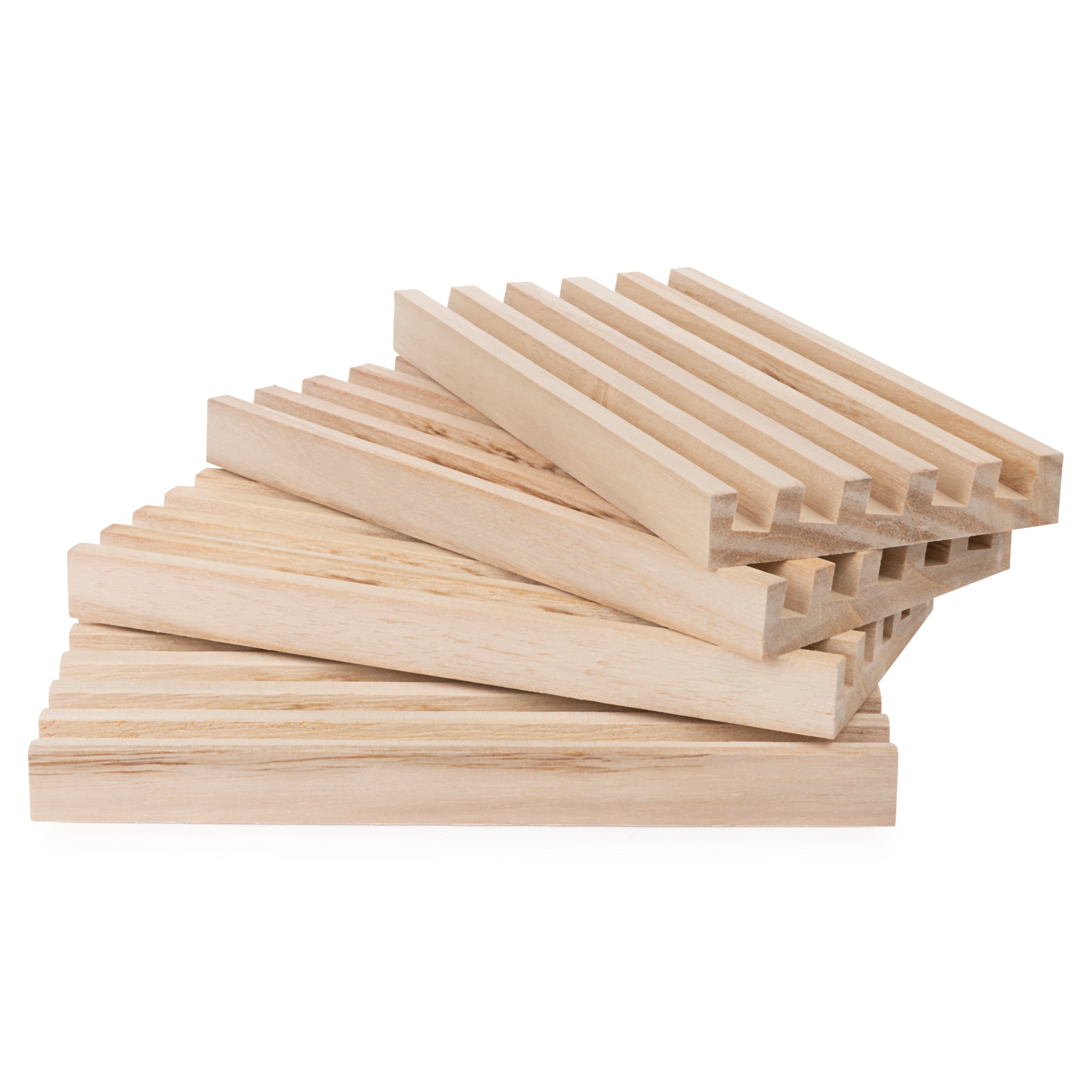 Spin Master Games, Wooden Domino Racks, Set of 4 Trays for Mexican Train Dominoes, Dominoes Games, Classic Game, Kids Game, Adults & Kids Ages 8+
