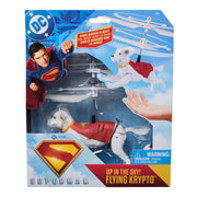 DC Comics, SUPERMAN Up in the Sky! Flying Krypto, RC Toys and Remote Control Toys for Kids, 7.5-Inch Hovering Superdog, For Ages 4 and Up