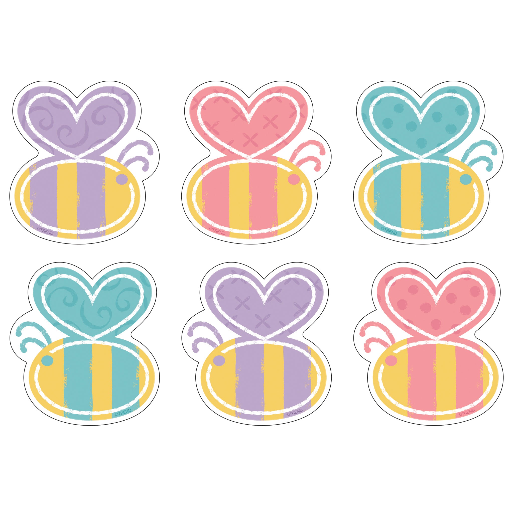 Garden Bees Mini Accents Variety Pack, 36 Count