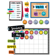 Bold & Bright Calendar Bulletin Board Set