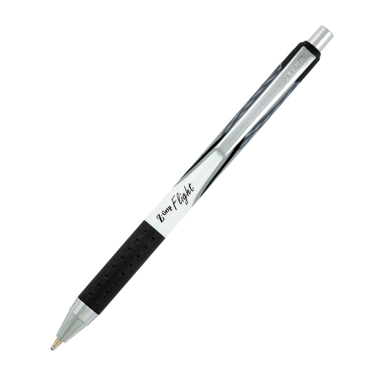 Z-Grip® Flight Retractable Ballpoint Pens, Black, Dozen