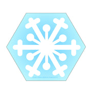 Creative Shapes Notepad, Snowflake, Mini