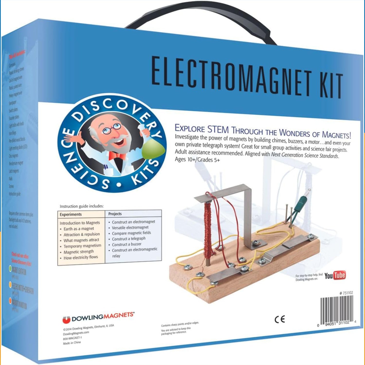 Electromagnet Science Kit