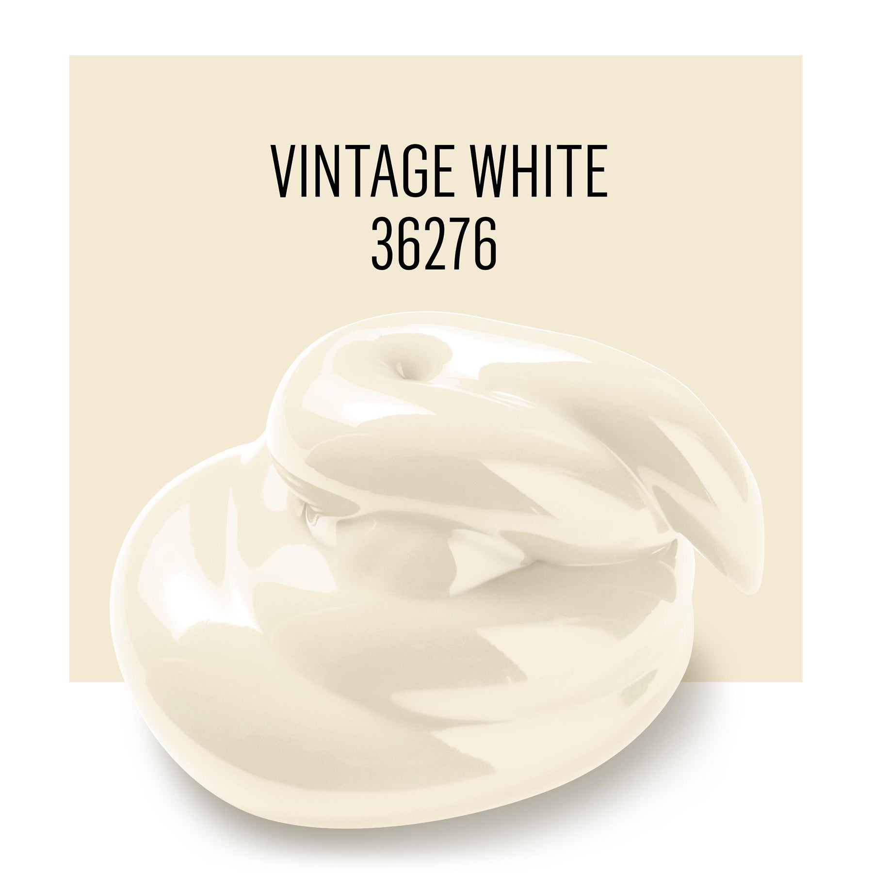 Acrylic Paint Matte, 8oz., Vintage White