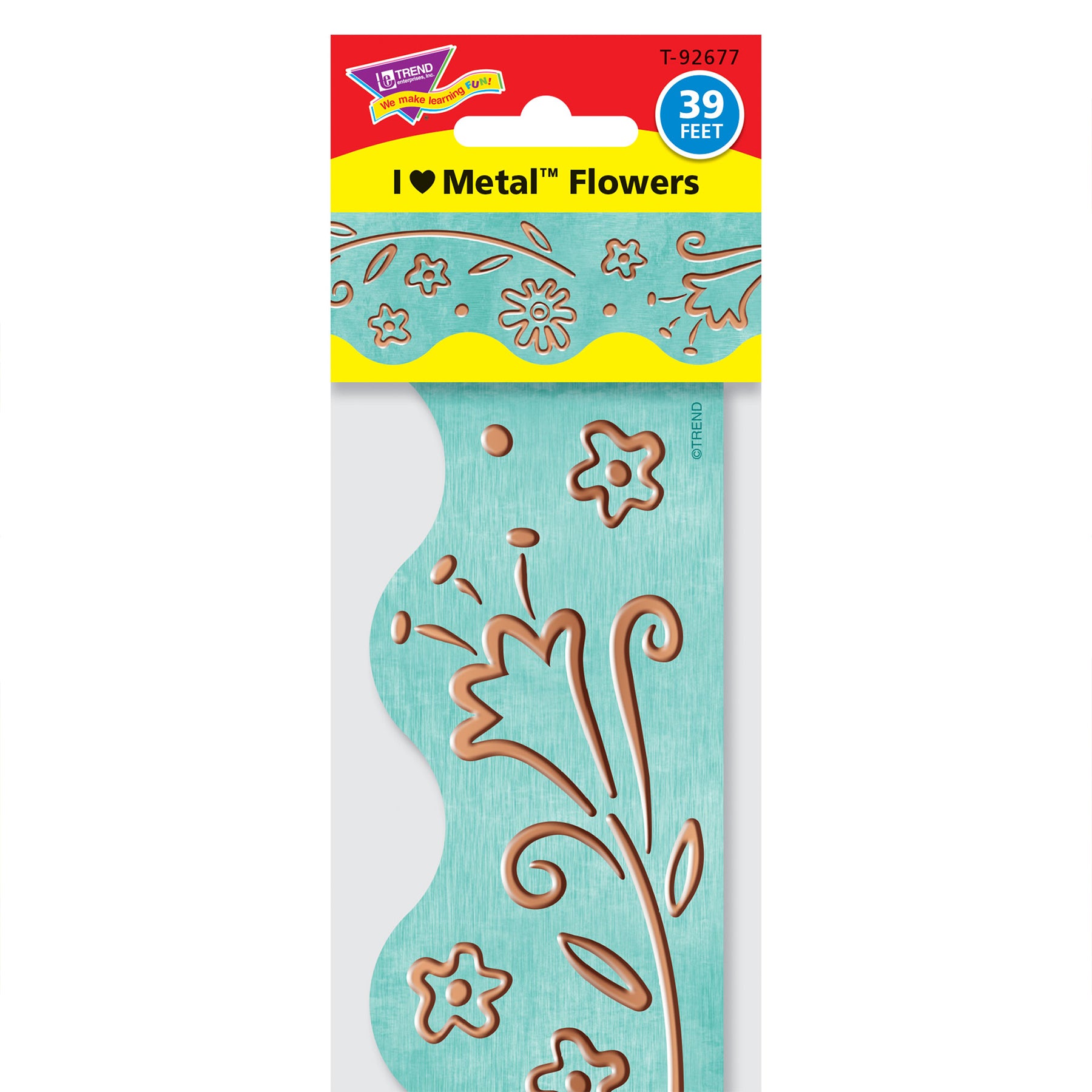 I HEART METAL FLOWERS TRIMMERS