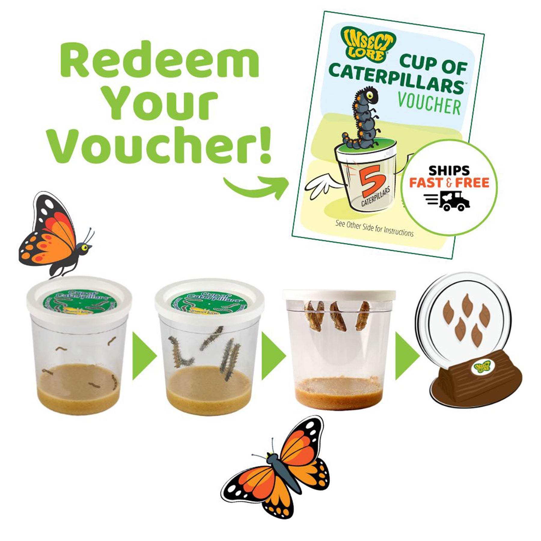 Butterfly Garden with Prepaid Voucher