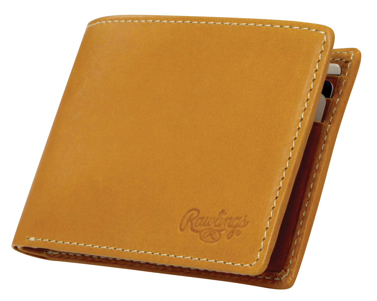 Heart Of The Hide Wallet - 4 1/4" X 3 1/4" X 1/2" - Tan