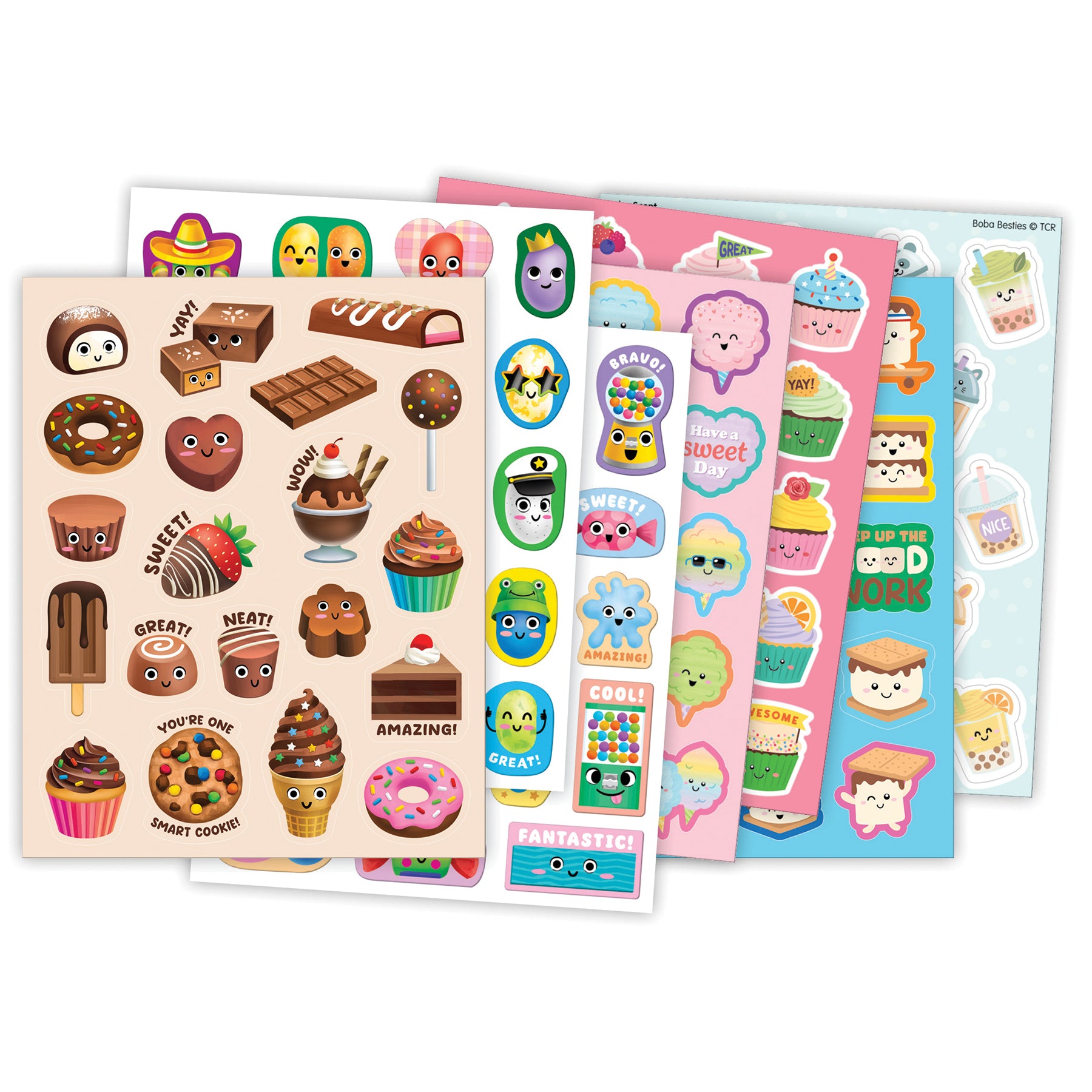 Sweet Treats Smelly Stickers Variety Pack
