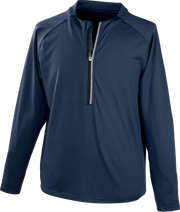 Rawlings Adult 1/4 Zip Pullover - 3Xl - Navy
